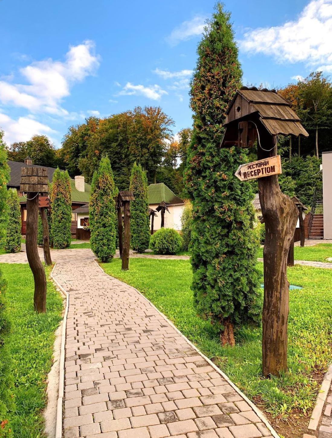 Orlyne Gnizdo Hotel Csernyivci Kültér fotó